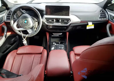 2022 BMW X4 xDrive30I z USA, uszkodzony, nr VIN 5UX33DT05N9J36424